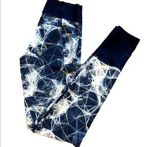 Adidas blue climalite leggings + gift 🎁